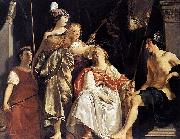 Abraham van den Tempel, Minerva Crowns the Maid of Leiden